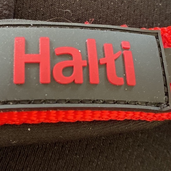 NWOT Dog no pull training harness size Large red and black - Picture 7 of 9